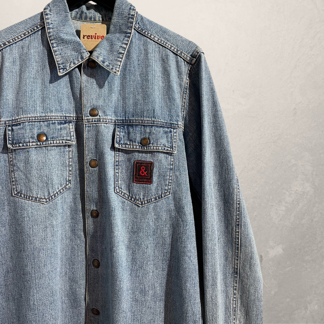 D&G light blue denim shirt M/L