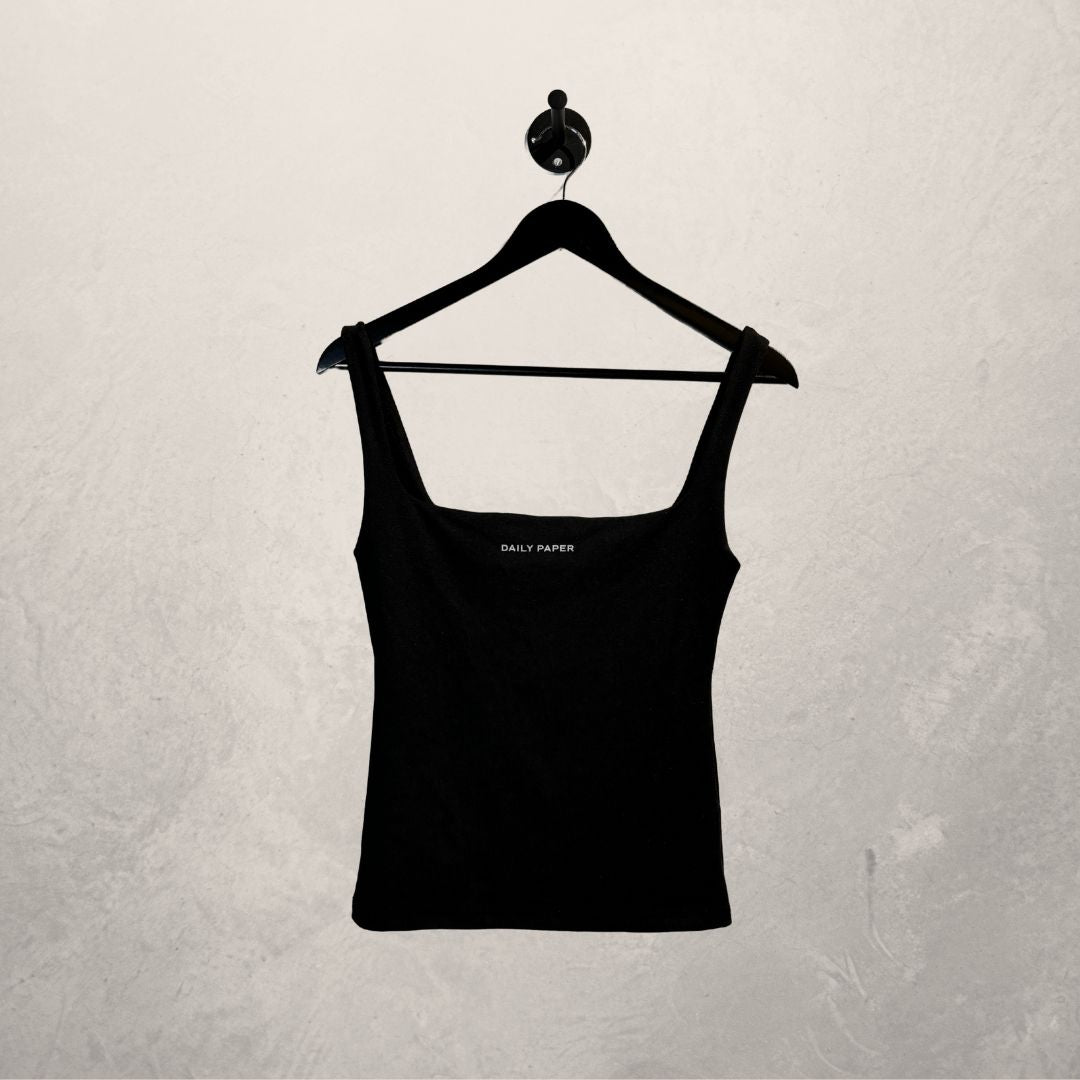 Daily Paper black cami tank top S