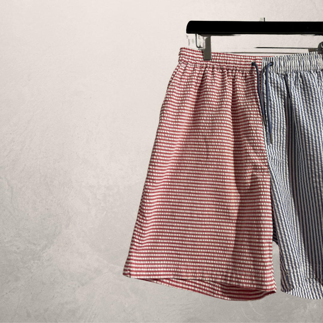 Daily Paper red and blue shorts (set) L