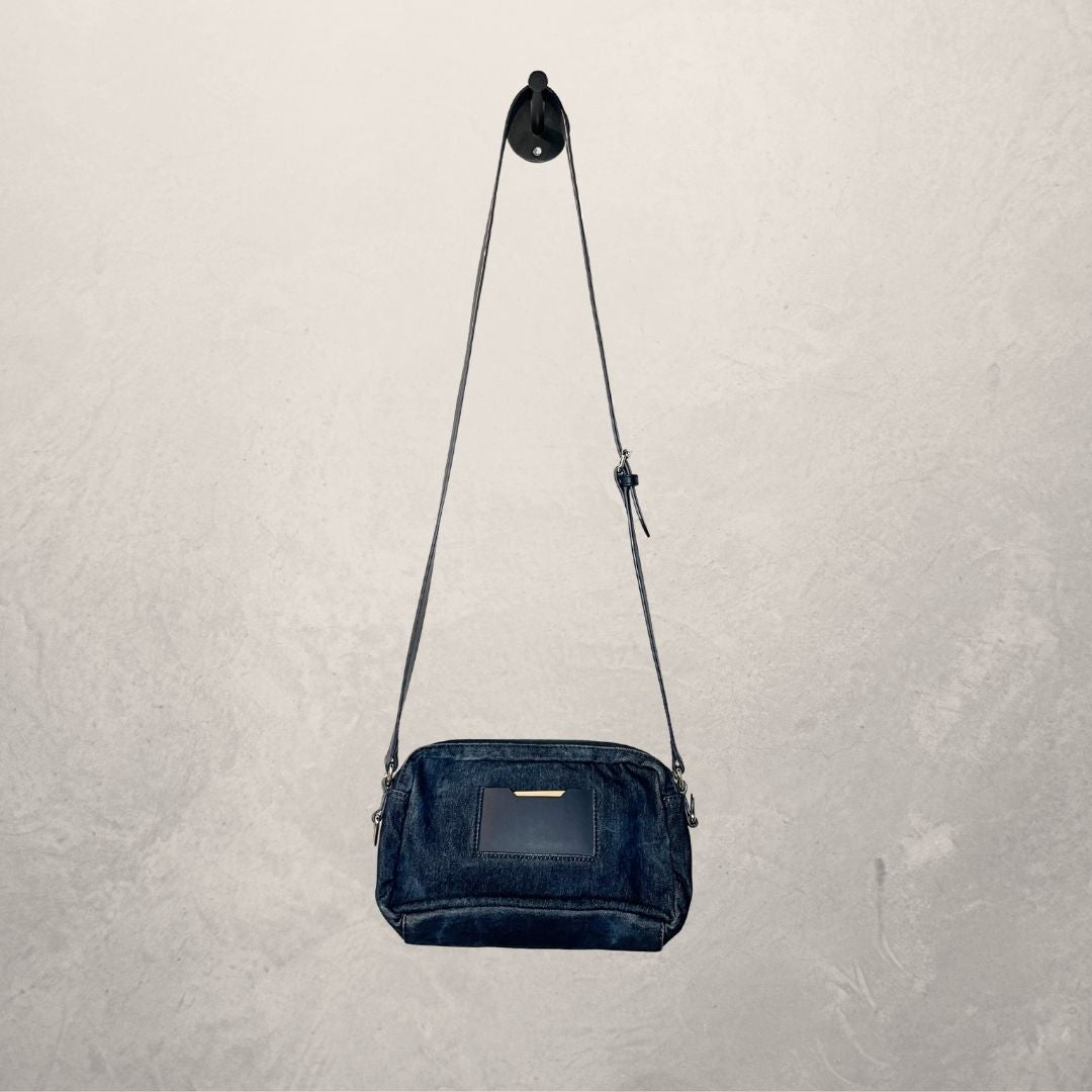Diesel denim crossbody tas