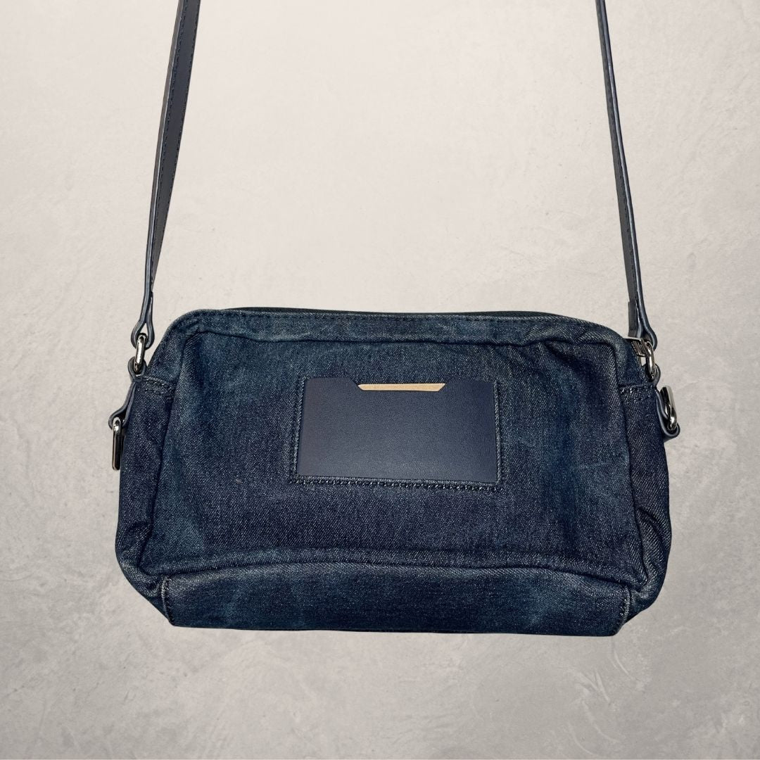 Diesel denim crossbody tas