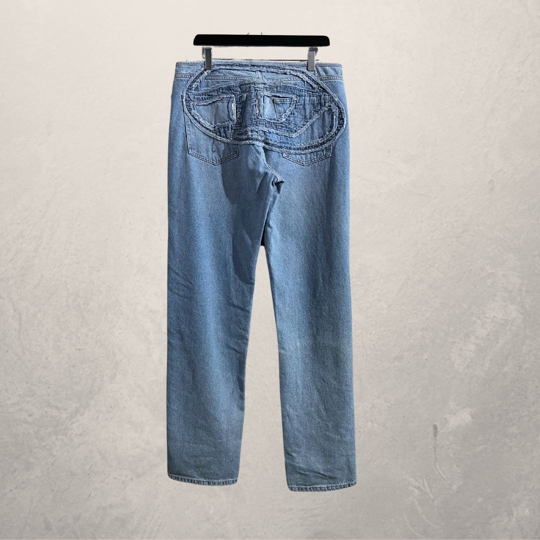 Diesel lichtblauwe denim broek W38/M44