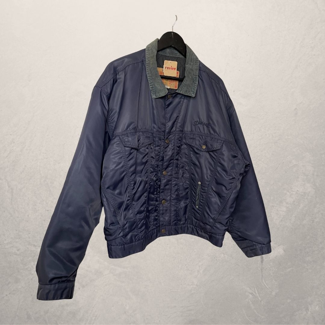 Diesel navy bomber jacket XL