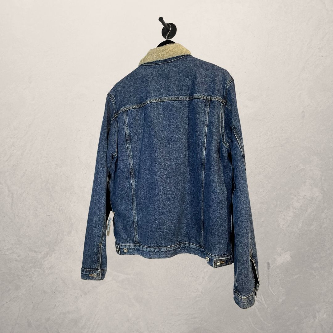 Diesel teddy denim jacket XL