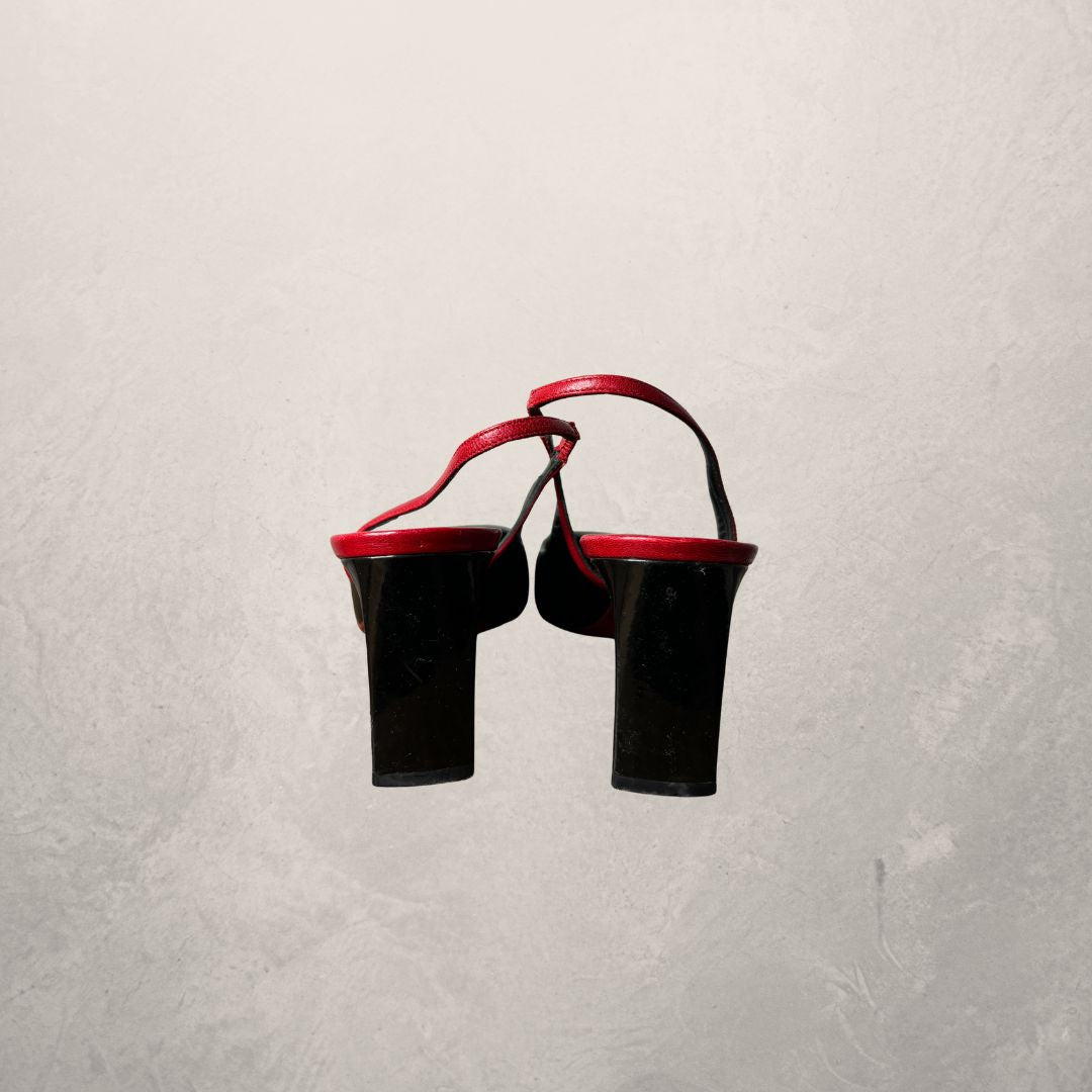 Di sandro black heels 37