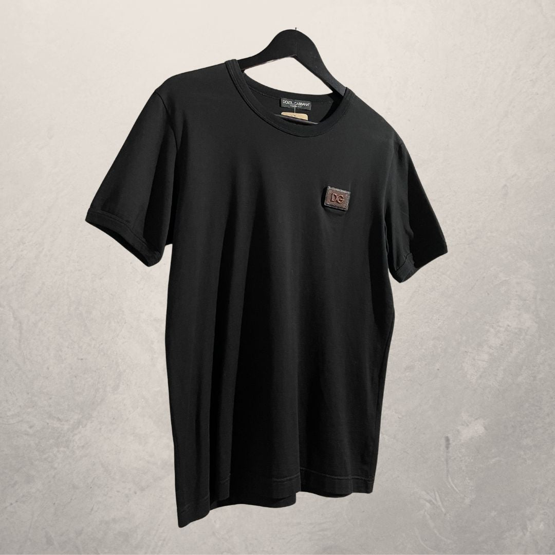 Dolce & Gabbana black t shirt L