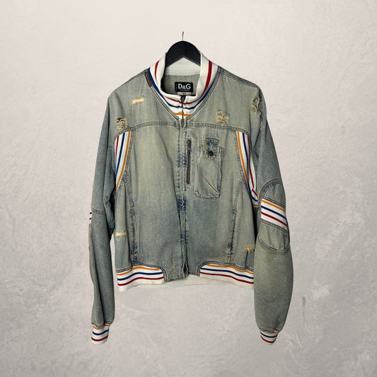 Dolce & Gabbana blue denim jacket L