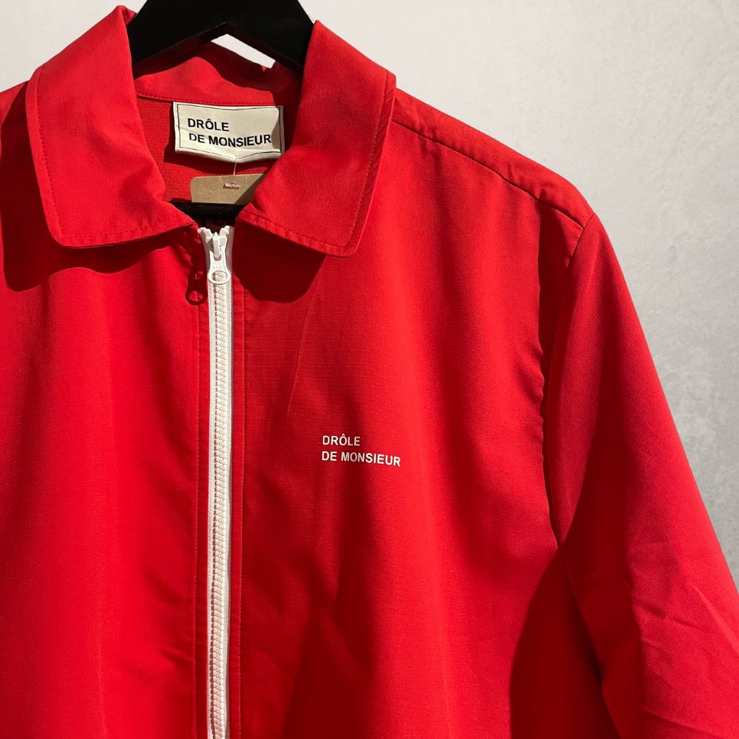 Drôle de Monsieur red coach jacket M