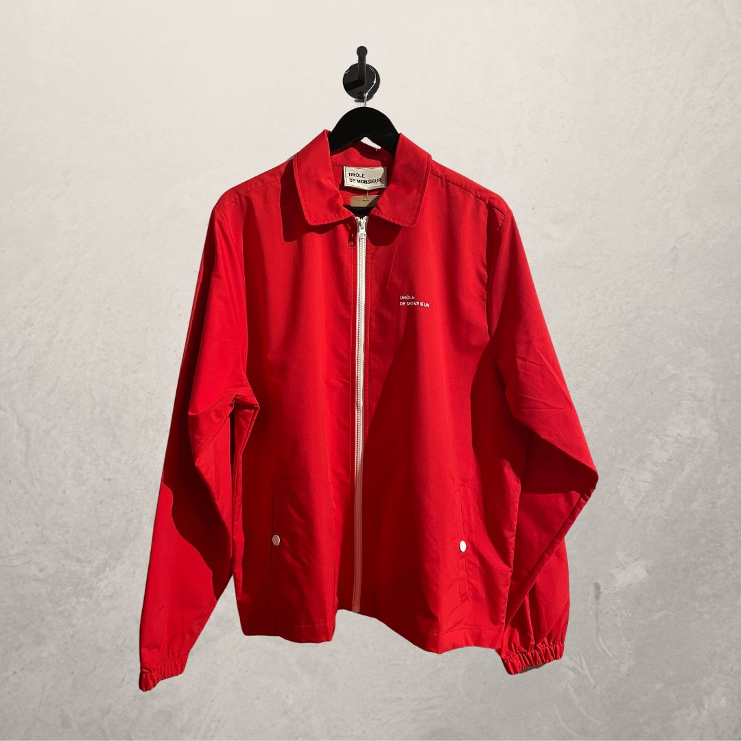 Drole de Monsieur red coach jacket M