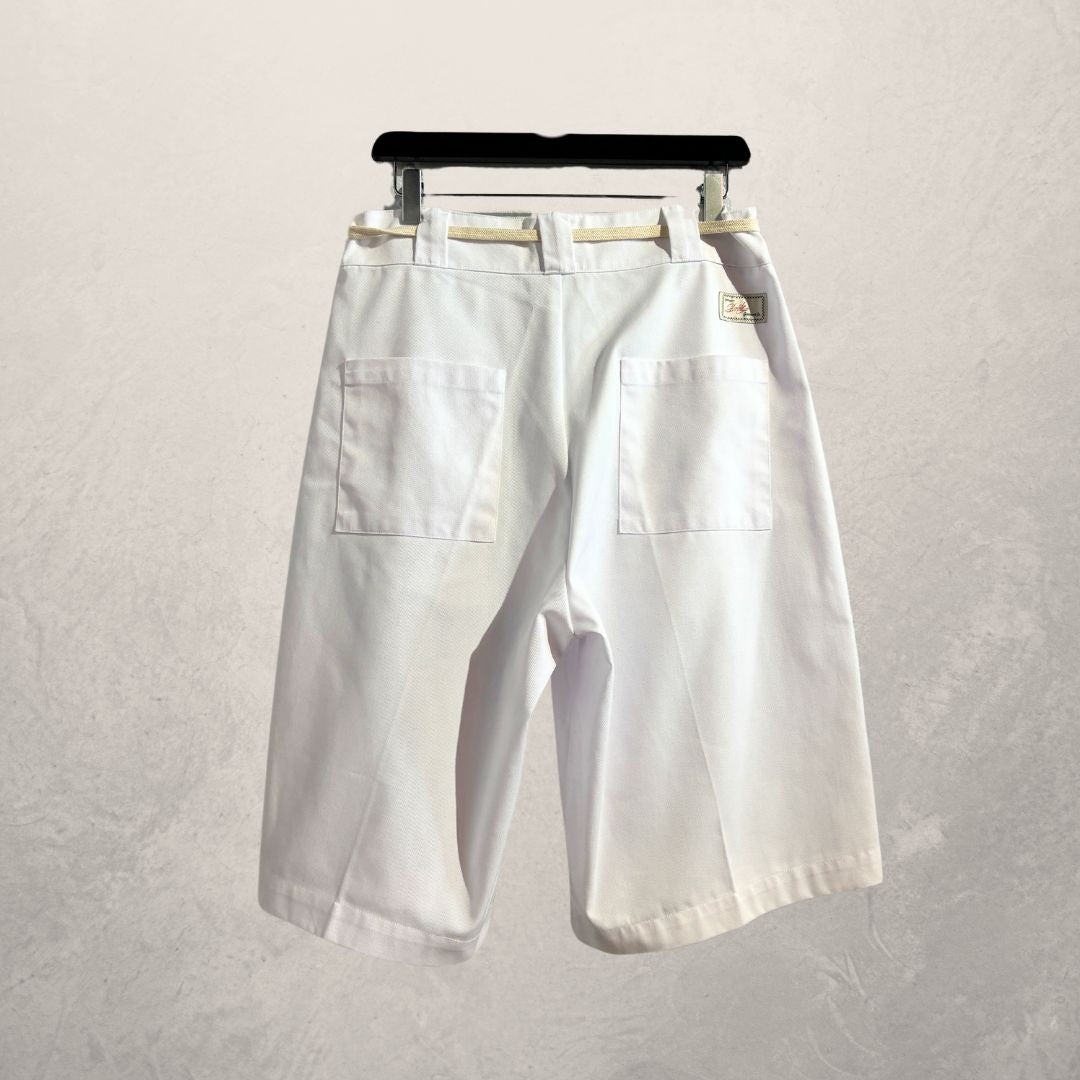 Drole de Monsieur witte korte broek M/L