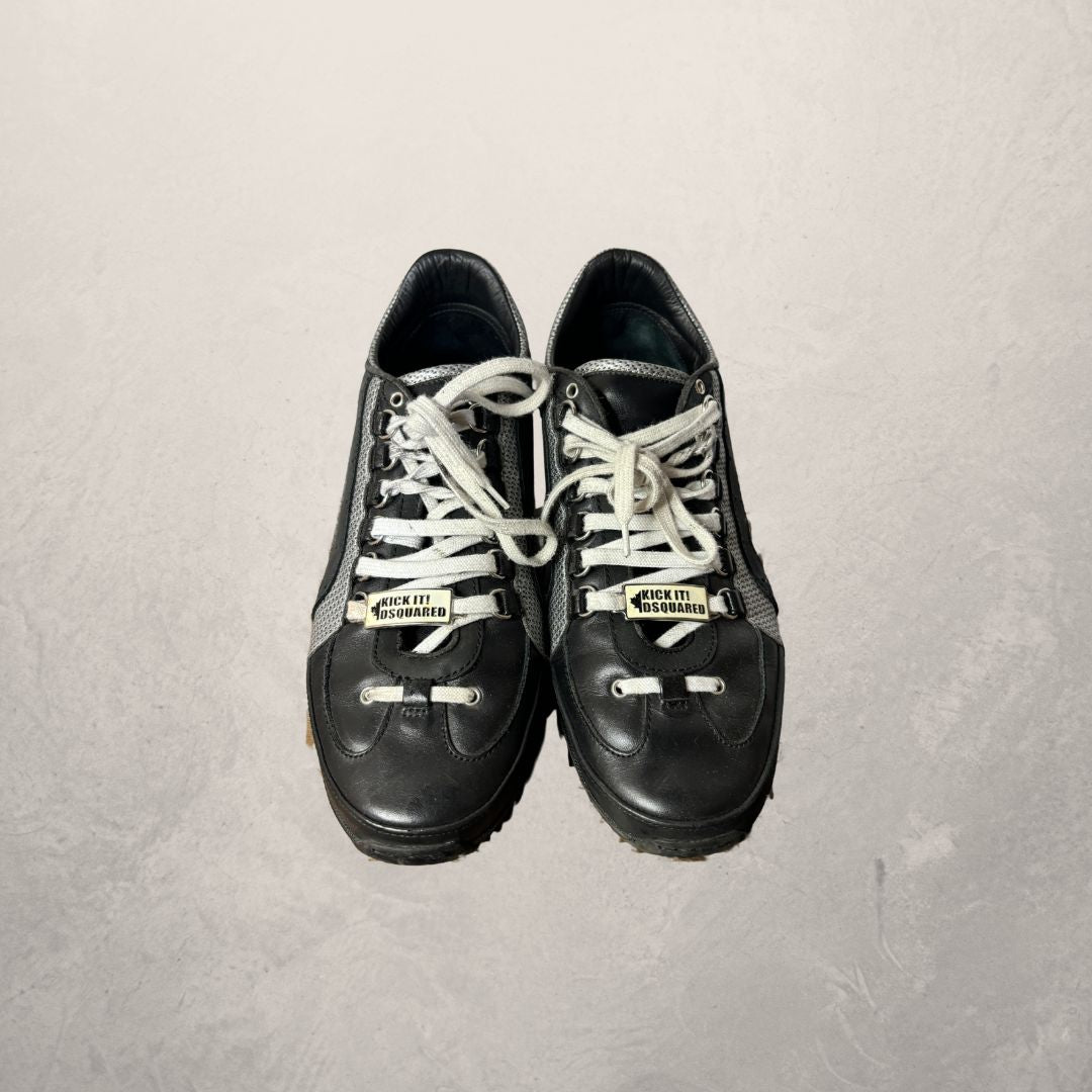 Dsquared2 black/white sneakers 43