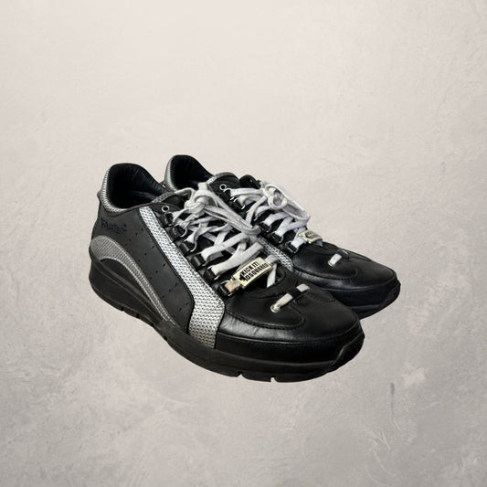 Dsquared2 black/white sneakers 43