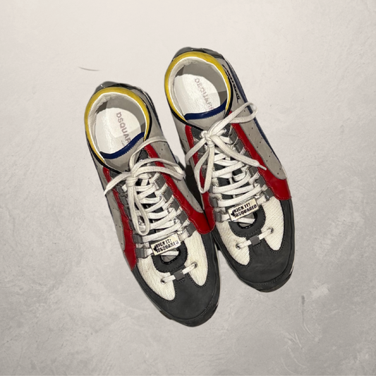 Dsquared 2 grijs geel 1964 sneakers 44