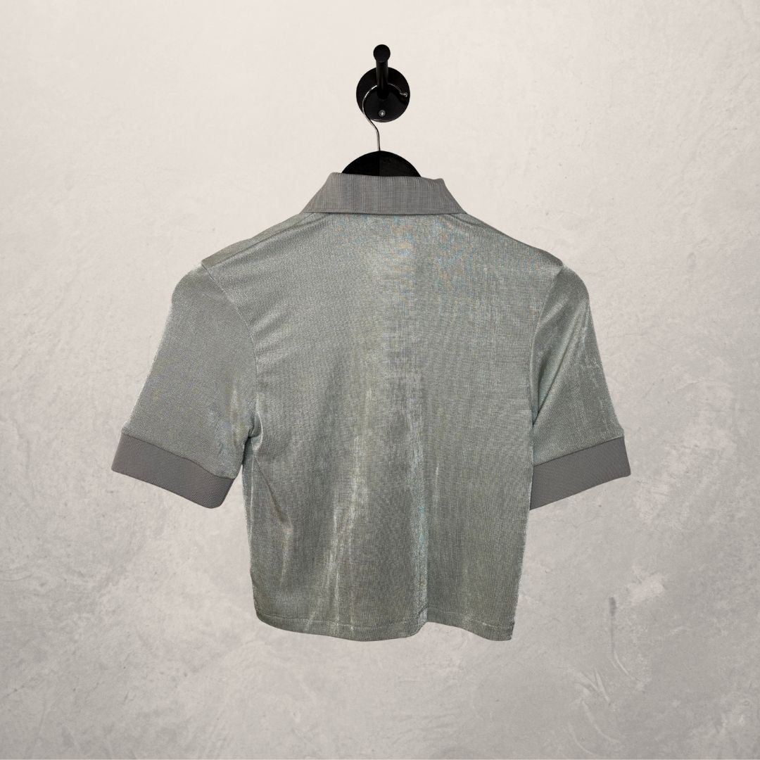 EYTYS silver button baby tee S