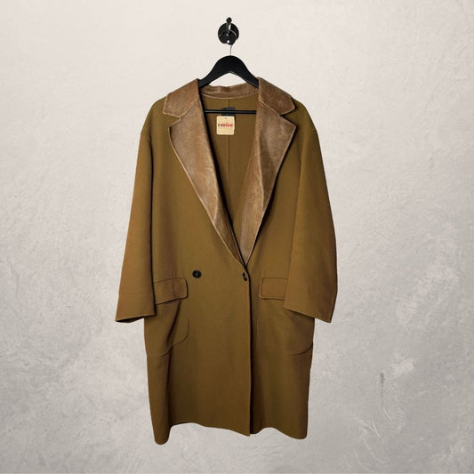 Fendi brown long coat M/L