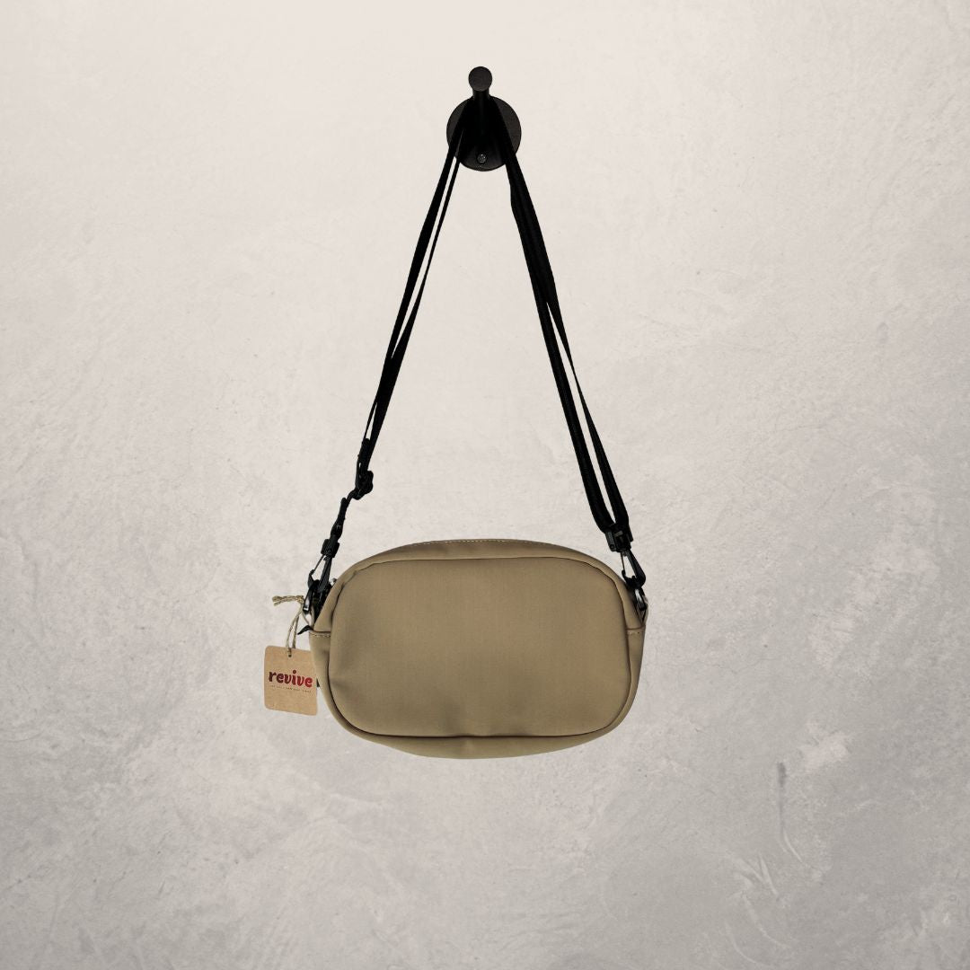 Filer beige crossbody bag