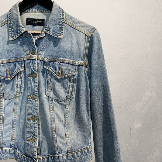 French Connection blauw spijkerjack S
