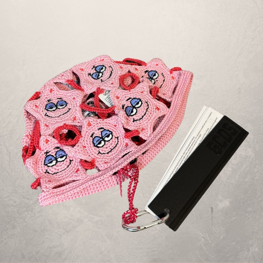 GCDS roze gehaakte SpongeBob Patrick Star samenwerkingsmuts OS