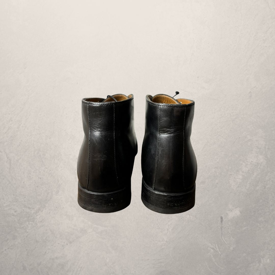 Greve black leather shoes 42,5