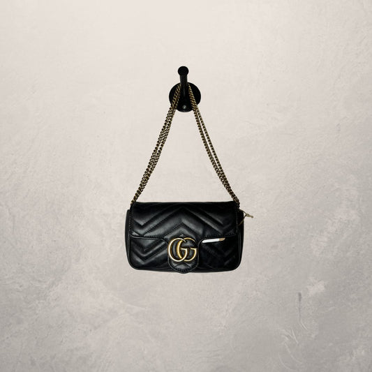 Gucci black marmont mini bag