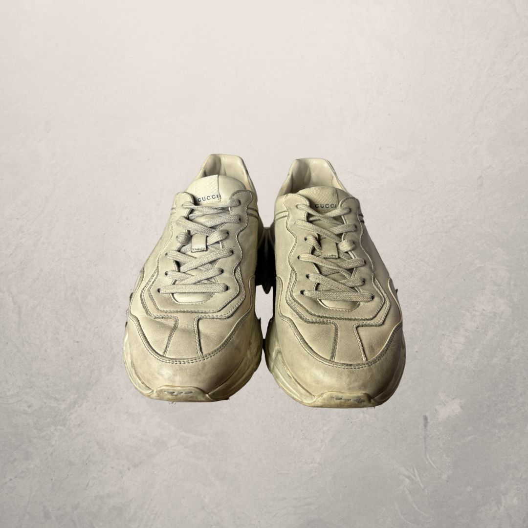 Gucci gebroken witte chunky sneakers 40