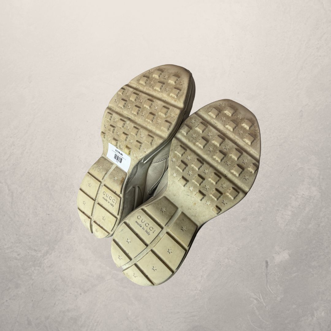 Gucci gebroken witte chunky sneakers 40
