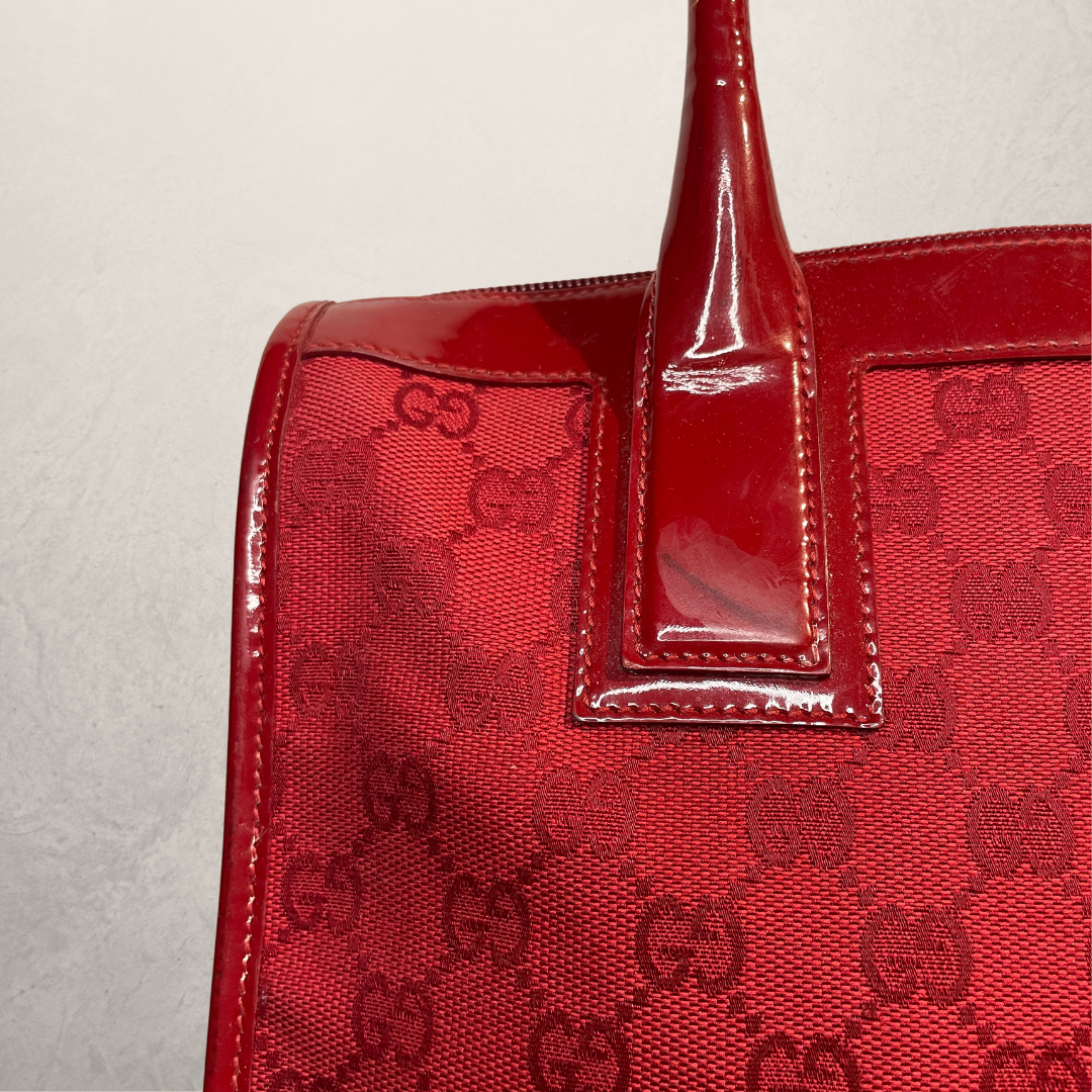 Gucci rode monogram M handtas - door RomaeStudios