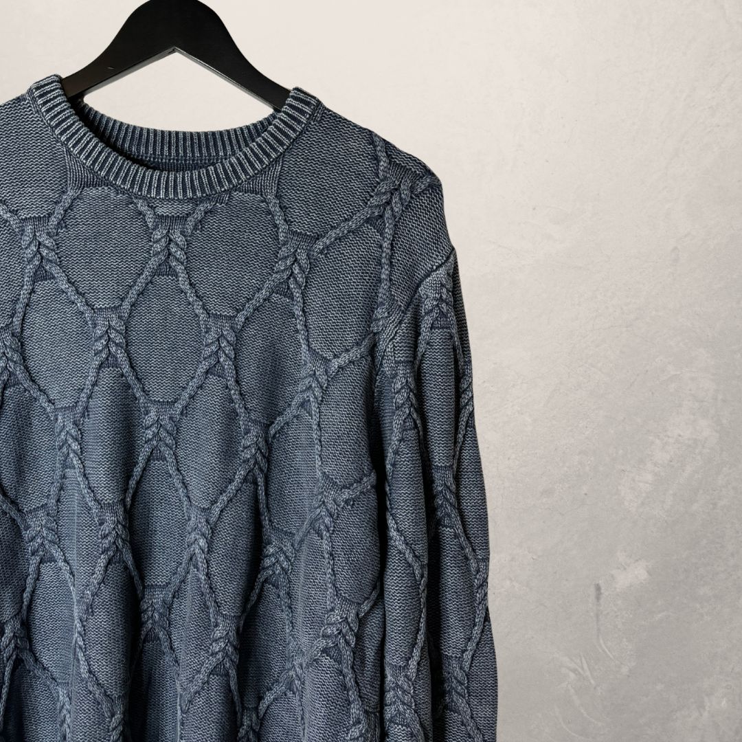 Guess blue cotton jumper L