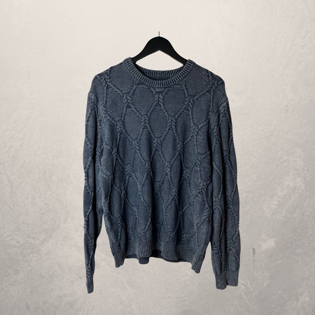 Guess blue cotton jumper L