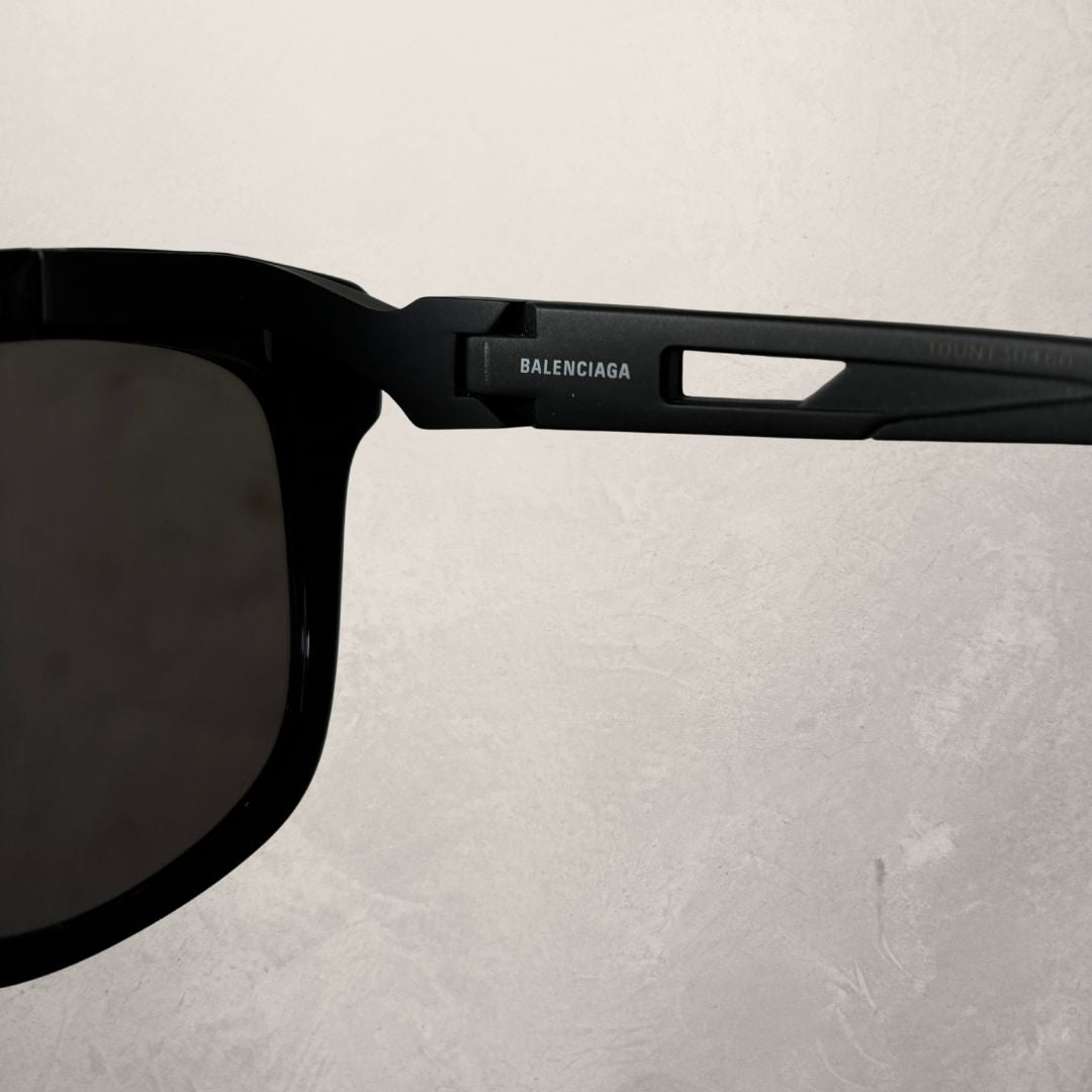 Balenciaga black big sunglasses (w/case)