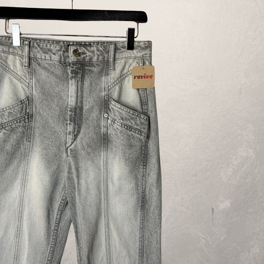 Isabel Marant grijze skinny jeans 38