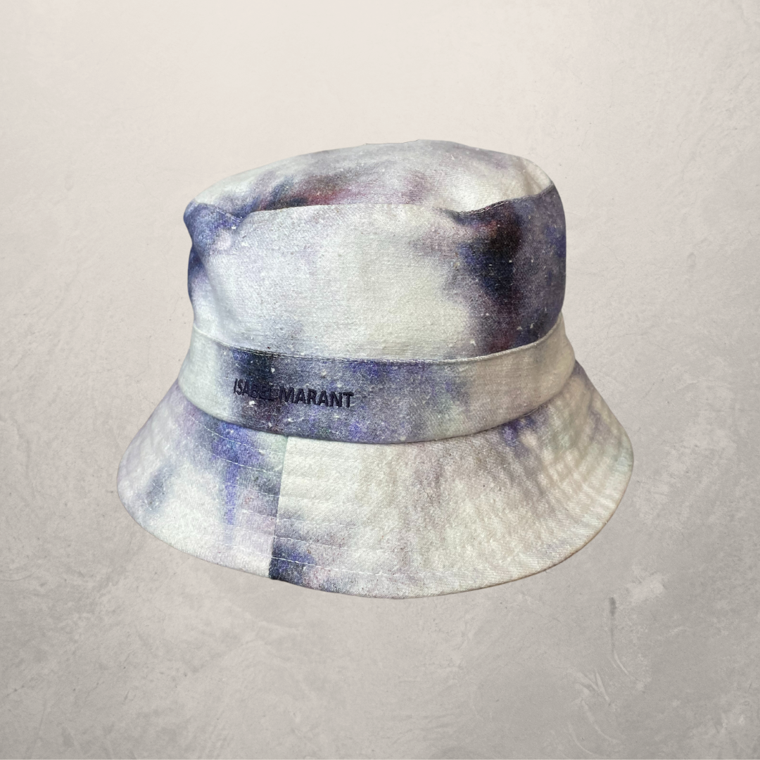 Isabel Marant purple haley bucket hat