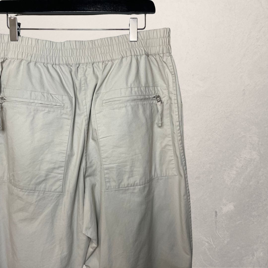 Isabel Marant tilsen tapered 100% cotton cargo trousers XL