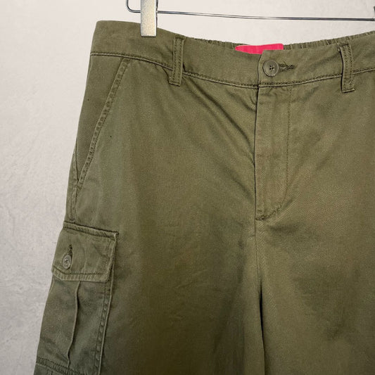 JJXX green cargo shorts M