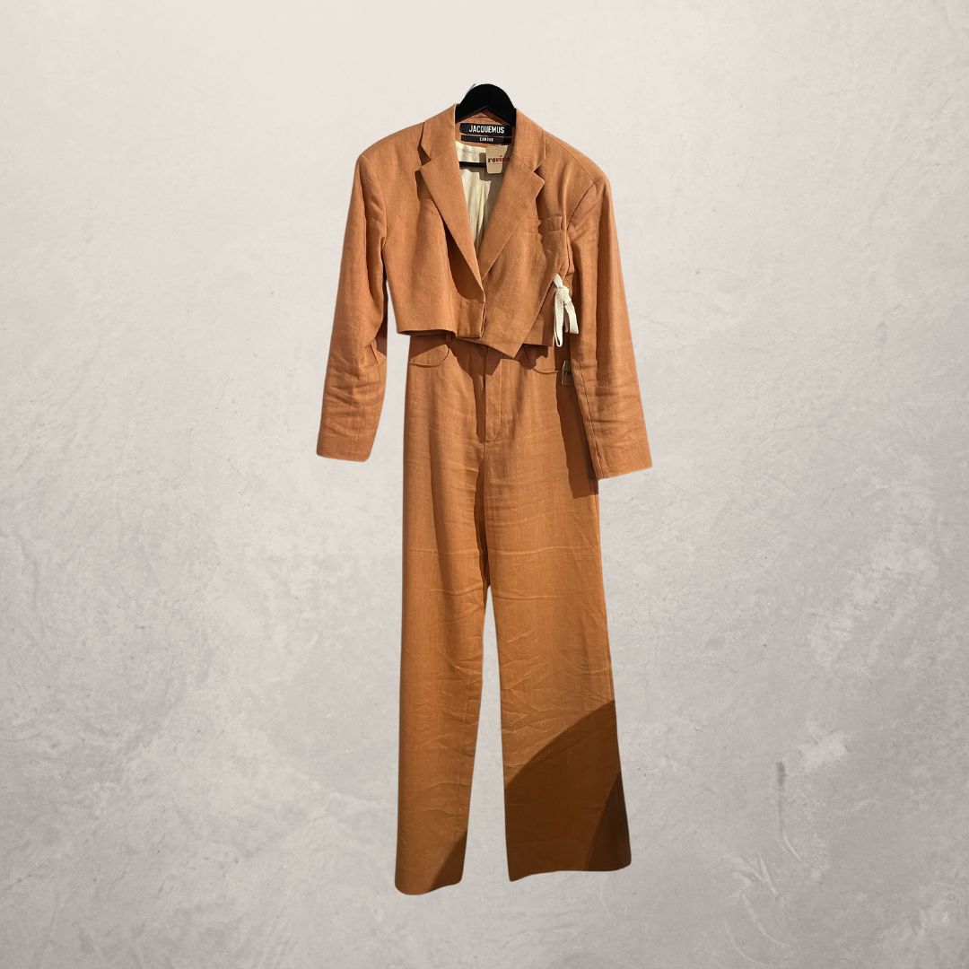 Jacquemus "L Amour" burnt orange trousers XS/S