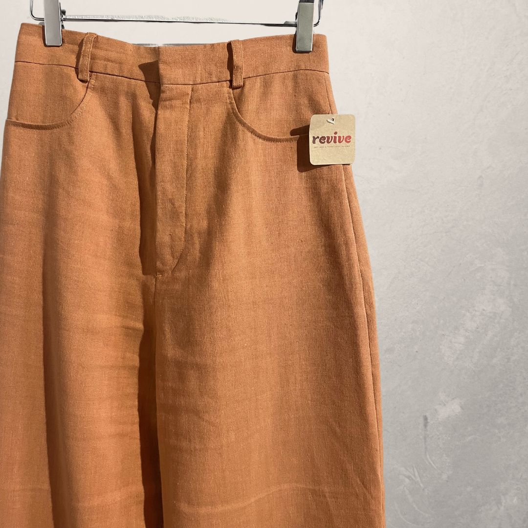 Jacquemus "L Amour" burnt orange trousers XS/S