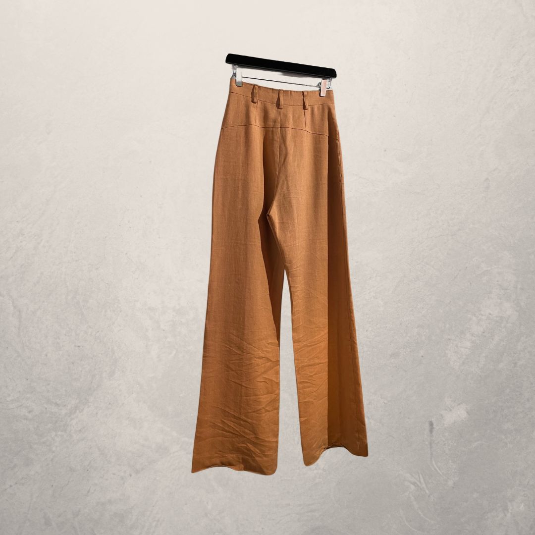 Jacquemus "L Amour" burnt orange trousers XS/S