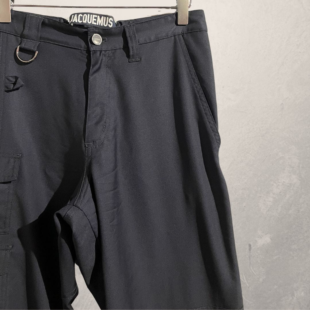 Jacquemus navy “Le Gadjo” cargo pants S/M