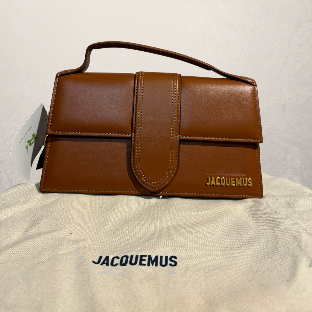 Jacquemus brown Bambino Grand (with dustbag) -by RomaeStudios