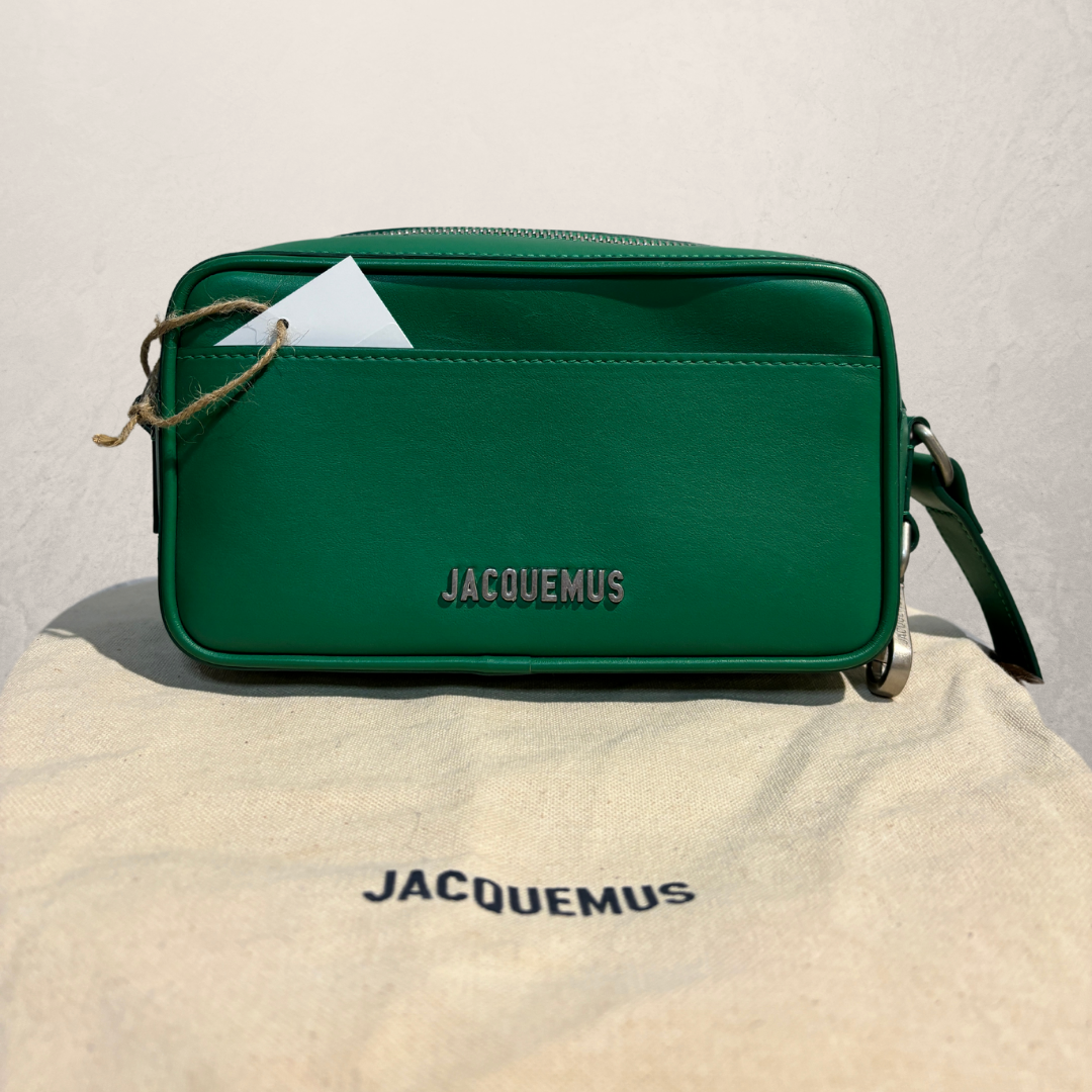 Jacquemus groene Baneto crossbody tas (met stofzak) - door RomaeStudios