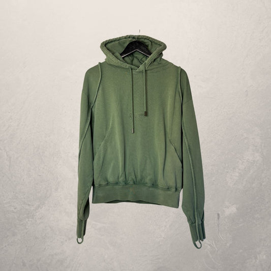 Jacquemus green camargue hoodie XS