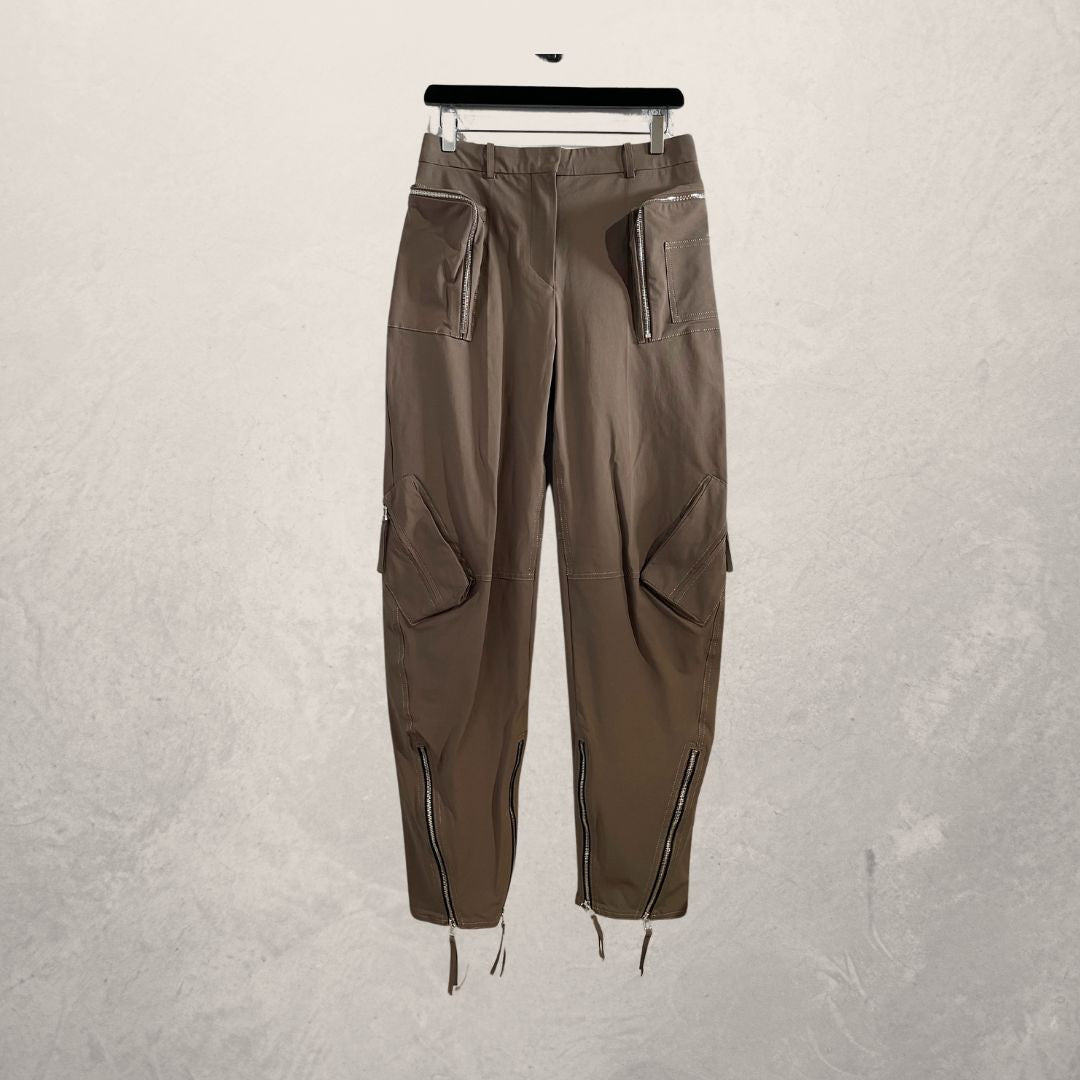 Jacquemus grey "Le Papier" trousers S