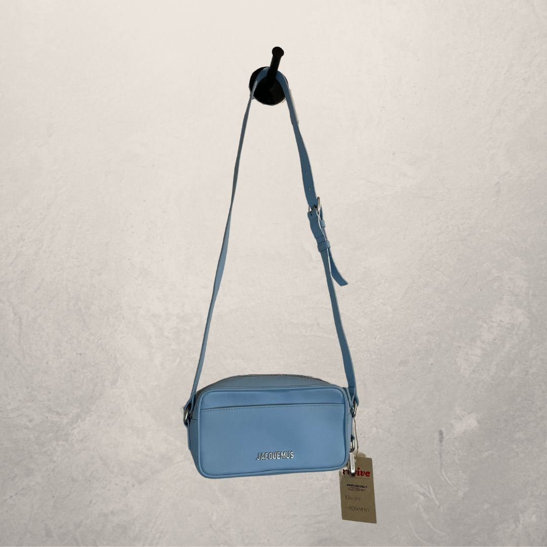 Jacquemus lichtblauwe crossbodytas