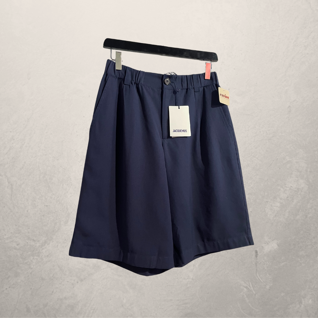 Jacquemus navy Le Spash shorts M/L