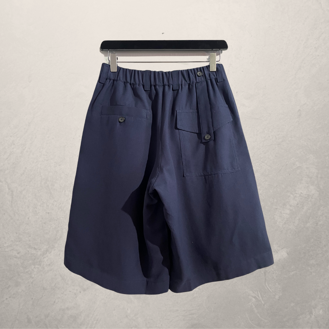 Jacquemus navy Le Spash shorts M/L