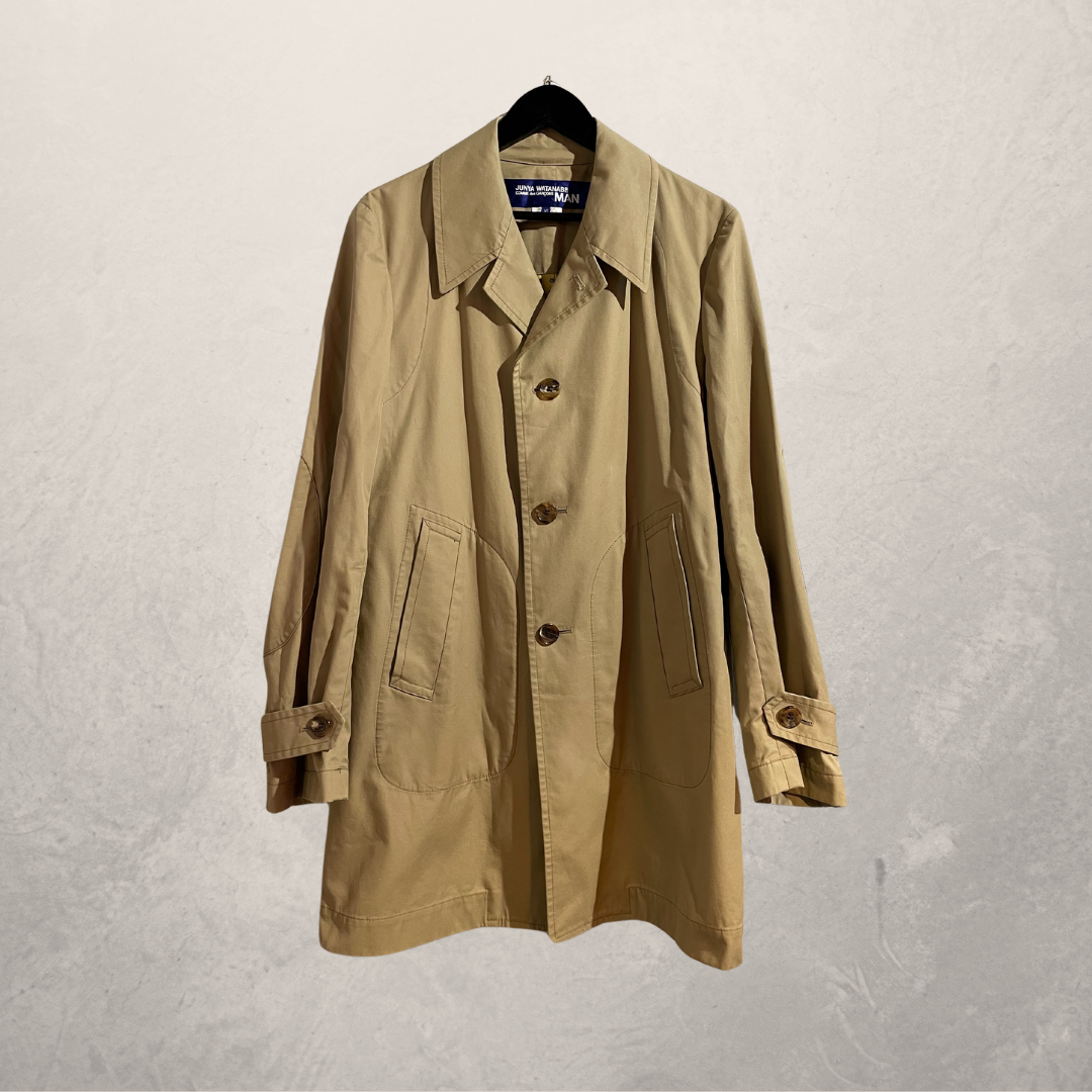 Junya Watanabe Comme des Garçons beige trenchcoat M