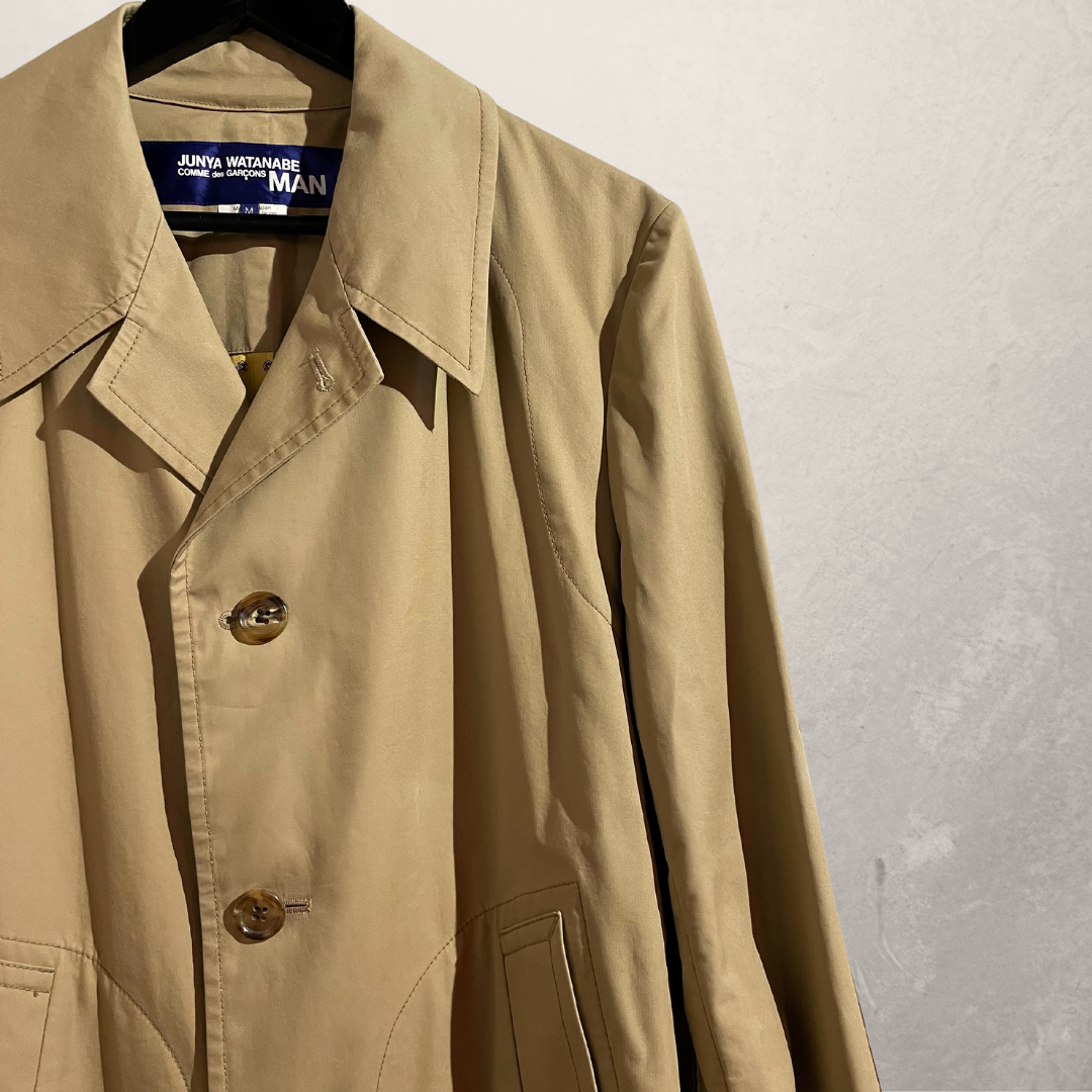 Junya Watanabe Comme des Garçons beige trenchcoat M