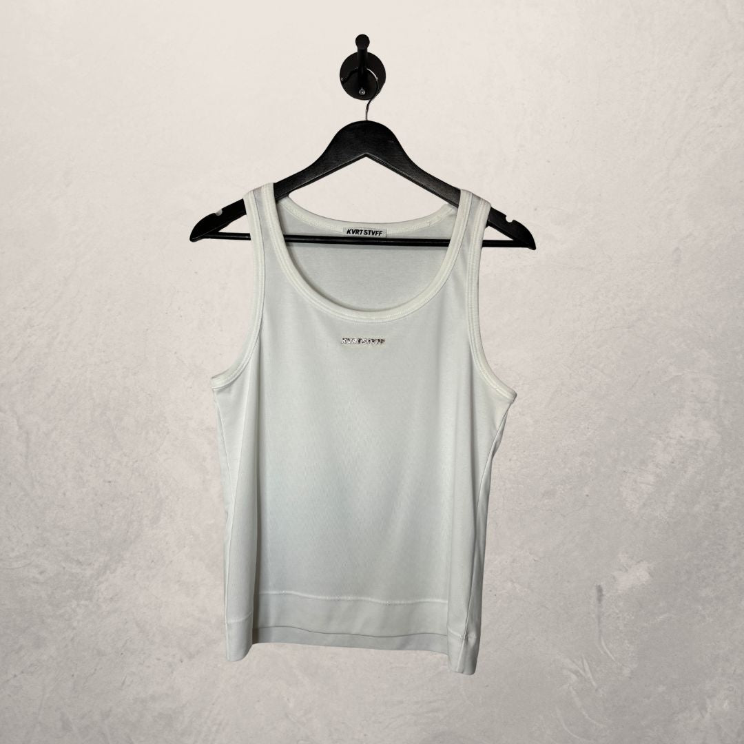 KVRT STVFF white tank top L
