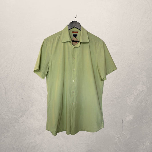 Kenzo light green homme short-sleeved shirt 42