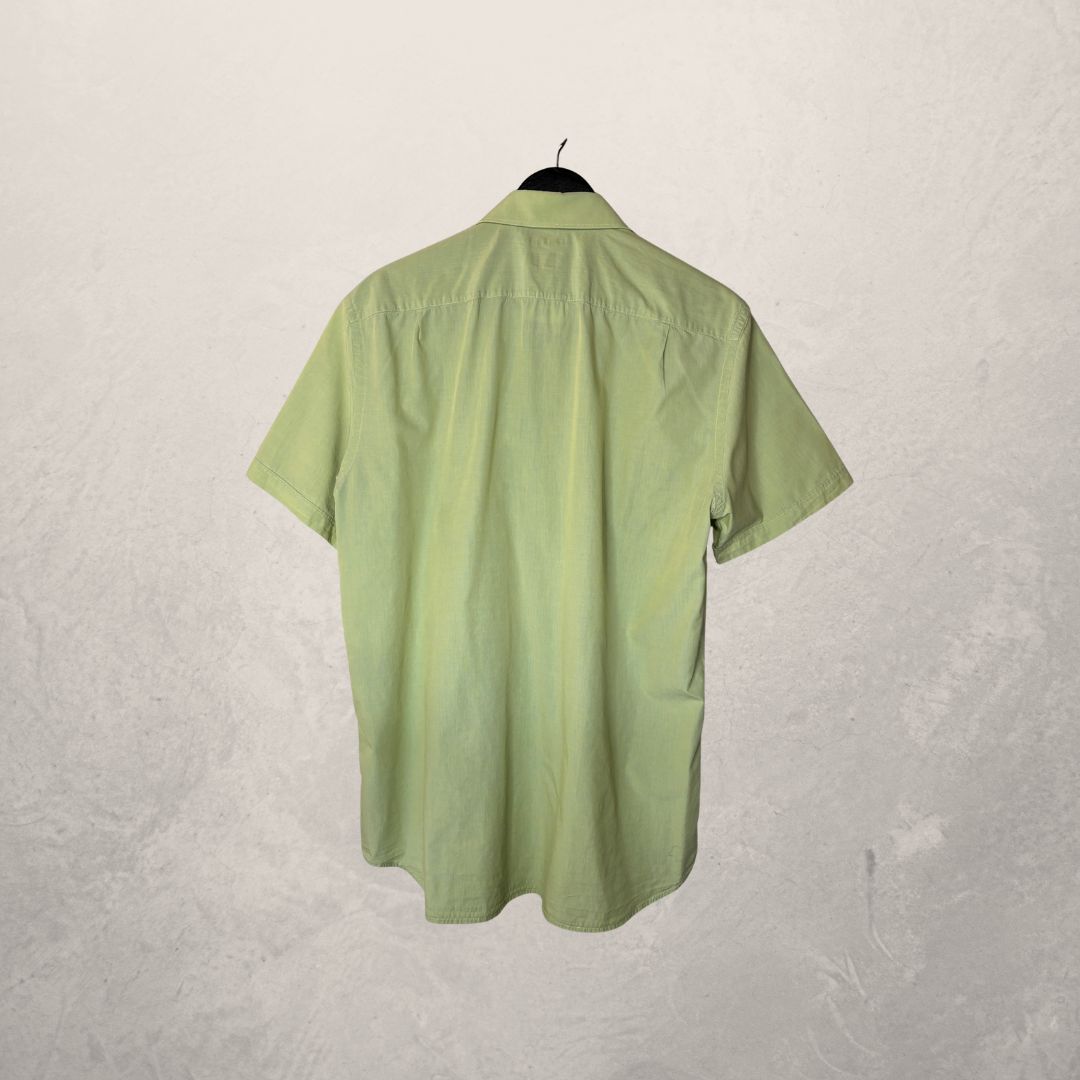 Kenzo light green homme short-sleeved shirt 42
